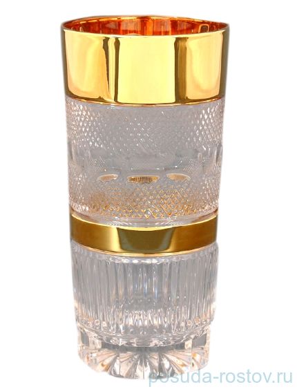 Стаканы для воды 350 мл 6 шт &quot;Max Crystal /Хрусталь с золотом&quot; / 124851