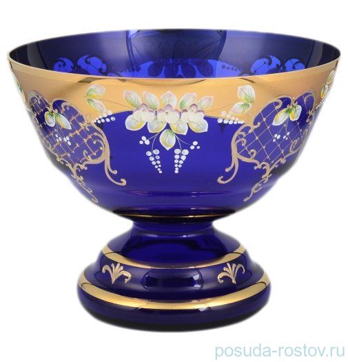 Фруктовница 26 см н/н "Лепка синяя" S-A / 096768