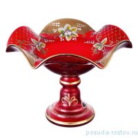 Фруктовница 26 см н/н волна &quot;Лепка красная&quot; SC / 171512