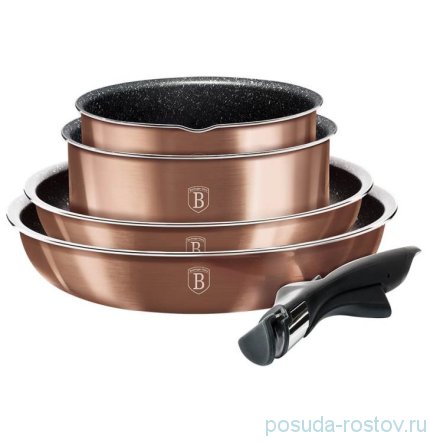 Набор посуды 9 предметов &quot;Rosegold Line&quot; / 280679