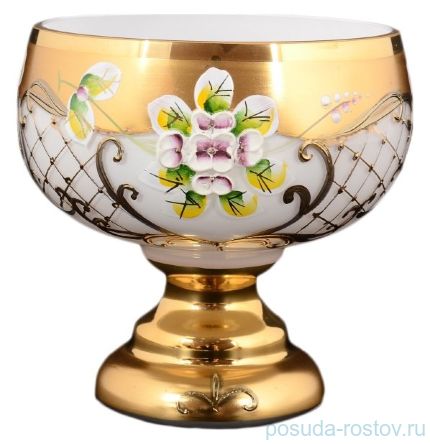 Конфетница 12 см н/н &quot;Лепка белая&quot; S-A / 122289