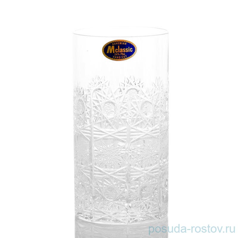 Стаканы для воды 350 мл 6 шт "Хрусталь резной" / 032509