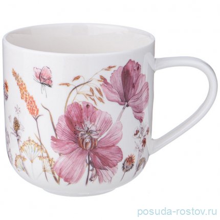 Кружка 400 мл &quot;Flowers&quot; (4шт.) / 339320