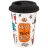 Кружка 400 мл с крышкой &quot;Coffemania&quot; / 263944