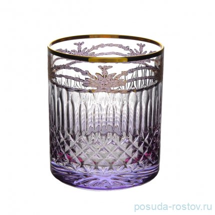 Стаканы для виски 340 мл 6 шт &quot;Timon /Violet /Gold&quot; / 284825