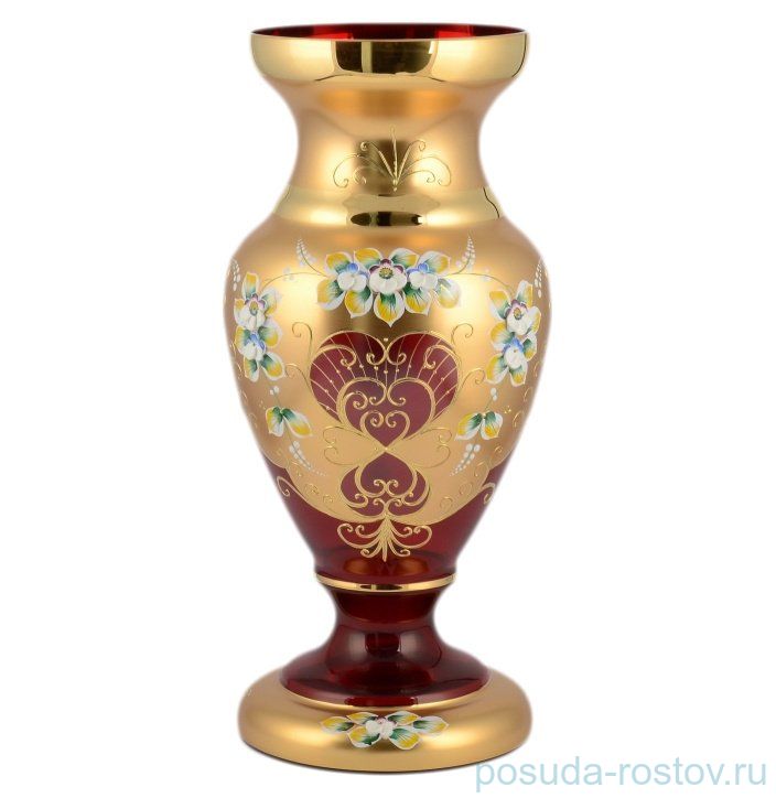Ваза для цветов 43 см "Лепка красная /83219"И-В / 097847