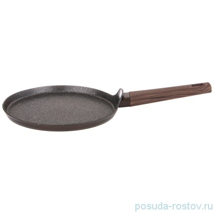 Блинница 22 см мраморное антипригарное покрытие оливковая &quot;spicy&quot; / 271265