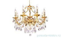 Люстра 8 рожковая хрусталь /латунь &quot;Jessica&quot; / 132501