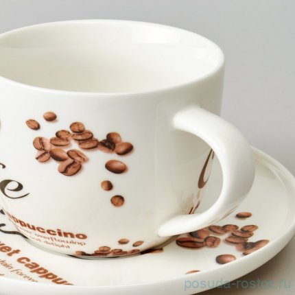 Набор чайных пар 250 мл 2 шт &quot;coffee mania&quot; / 365328