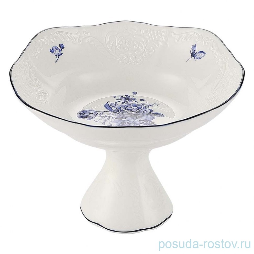 Конфетница 15,5 х 11 см н/н "Blue Flower" / 345721
