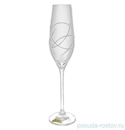 Бокалы для шампанского 210 мл 6 шт &quot;Celebration /Дошлифовка&quot; / 062789