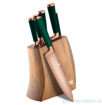 Набор кухонных ножей на подставке 7 предметов &quot;Emerald&quot; / 280773