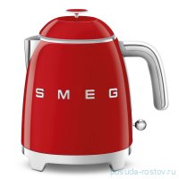 Чайник электрический 800 мл мини 1400 Вт красный &quot;Smeg&quot;  / 251742