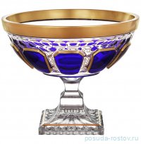 Ваза для конфет 21 см н/н &quot;Антик /Синий /золото&quot; / 262885