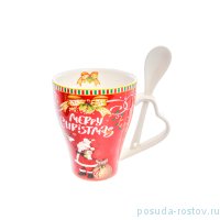Кружка с ложкой &quot;Christmas time /Royal Classic&quot; / 228349