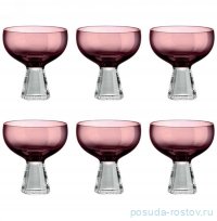 Креманки 350 мл 6 шт лиловые &quot;Fun Classy&quot; (подарочная упаковка) / 355301