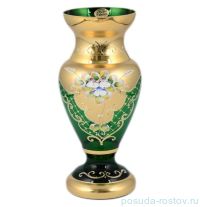 Ваза для цветов 26 см &quot;Лепка зелёная&quot; B-L / 098306