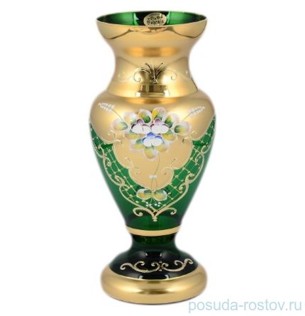 Ваза для цветов 26 см &quot;Лепка зелёная&quot; B-L / 098306