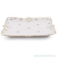 Поднос 32 х 32 см квадратный &quot;Фредерика /Мелкие цветы /СК&quot; / 258364