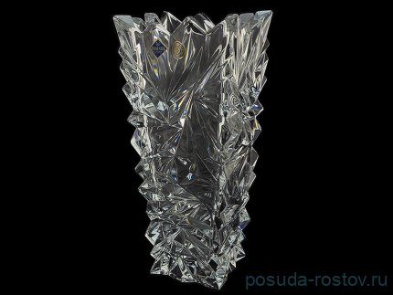 Ваза для цветов 30,5 см &quot;Glacier /Без декора&quot; хрусталь Йиглава / 019161