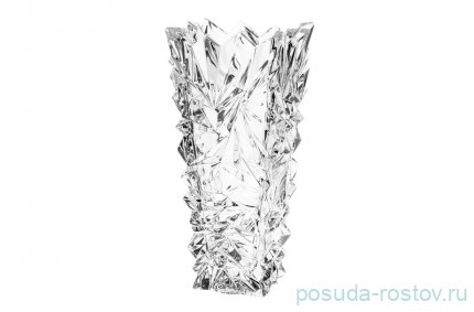 Ваза для цветов 30,5 см &quot;Glacier /Без декора&quot; хрусталь Йиглава / 019161
