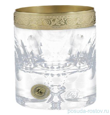 Стаканы для виски 250 мл 6 шт &quot;Джесси /Золото&quot; / 026948