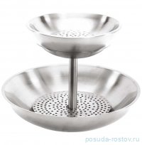 Стойка 2-х ярусная для подачи морепродуктов 40*40*33 см  P.L.--Hotelware / 367938