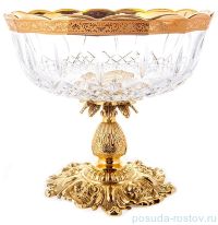Ваза для фруктов 23 см н/н &quot;Опера /Романтика /Золотая классика&quot; / 125192