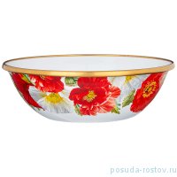 Миска 14 эмалированная &quot;Agness /Маки&quot; / 256796