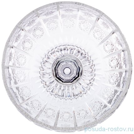 Конфетница 23 х 23 х 19,5 см н/н &quot;muza crystal /резная&quot; / 193026