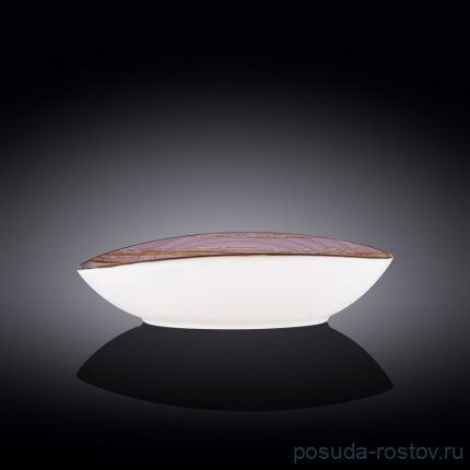 Салатник 30 x 19,5 x 7 см овальный сиреневый &quot;Scratch&quot; / 261519