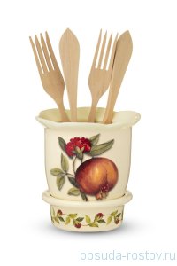Подставка для столовых приборов 14,5 см &quot;Artigianato ceramico /Гранат&quot; / 271474