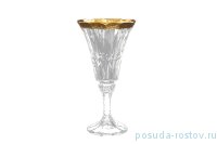 Бокалы для красного вина 280 мл 6 шт &quot;Веллингтон /Золотой цветочный кант&quot; / 167783