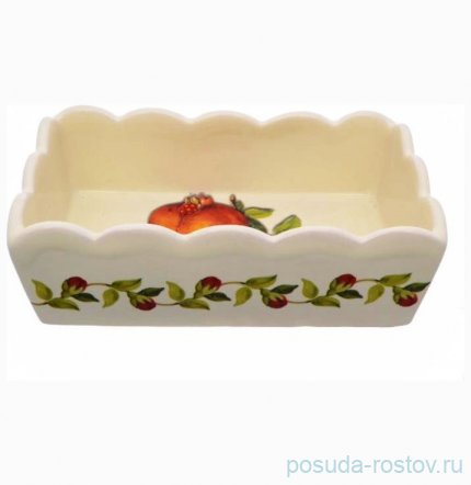 Держатель для чайных пакетиков 17 см &quot;Artigianato ceramico /Гранат&quot; / 232987