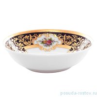 Набор розеток 11 см 6 шт &quot;Опал /Цветы кобальт /с золотом&quot; / 159987