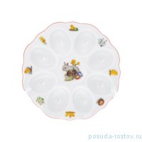 Блюдо для яиц 20 см &quot;Корона /Весна /Кролики&quot; / 255586