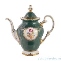 Кофейник 1,3 л &quot;Санкт-Петербург /Зелёный&quot; / 202032