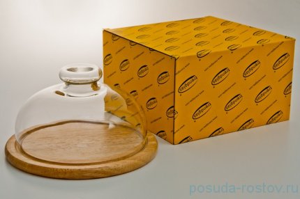 Подставка для сыра 12 х 20,7 см с крышкой &quot;Trendglas&quot; / 035150