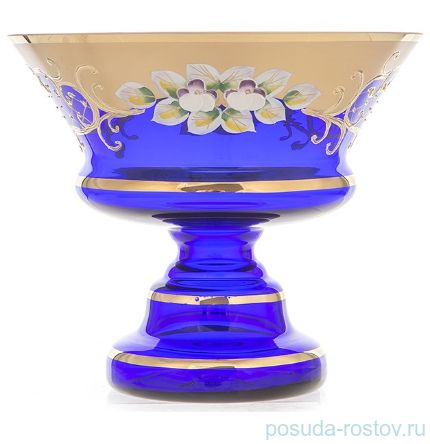 Конфетница 17 см н/н &quot;Лепка синяя /5365&quot; / 092564