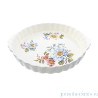 Блюдо для запекания 32 см круглое &quot;Artigianato ceramico /Весенние лепестки&quot; / 171679