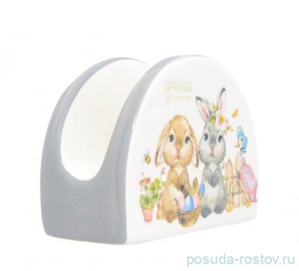 Набор для сервировки 3 предмета на подставке &quot;Spring Bunnies&quot; / 280003