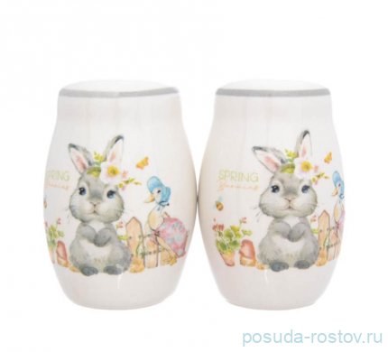 Набор для сервировки 3 предмета на подставке &quot;Spring Bunnies&quot; / 280003