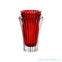 Ваза для цветов 25 см красная &quot;Crown Jewel&quot; / 328399