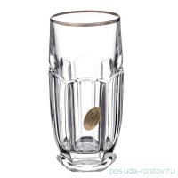 Стаканы для воды 300 мл 6 шт &quot;Сафари /Отводка платина&quot; / 244856