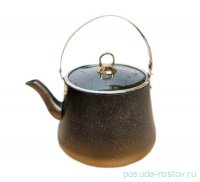 Чайник 3 л антипригарное покрытие чёрный 3 л &quot;TEAPOT SETS /GOLD&quot; / 284144
