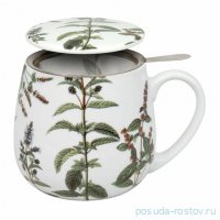 Кружка 400 мл с крышкой и ситечком &quot;My favourite tea peppermint&quot; / 378355