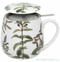Кружка 400 мл с крышкой и ситечком &quot;My favourite tea peppermint&quot; / 378355