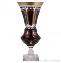 Ваза для цветов 34 см н/н &quot;Антик /Рубин /золото&quot; / 269019