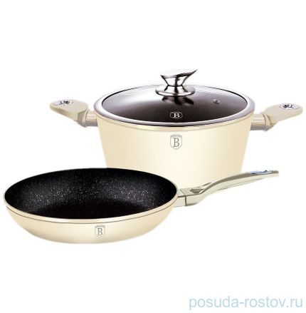 Набор посуды 3 предмета &quot;Cream Metallic Touch Line&quot; / 123760