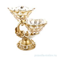 Ваза для фруктов двойная н/н &quot;Чевик&quot; / 157064